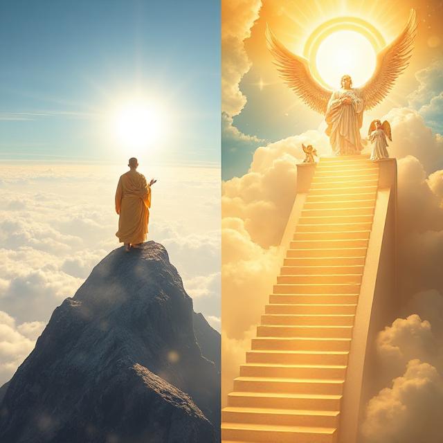 Nirvana vs Heaven: Escaping or Ascending?