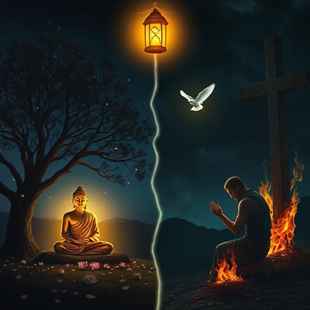 Suffering in Buddhism vs Theodicy in Christianity: Why Do We Hurt?