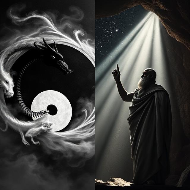 Yin and Yang vs Platonic Dualism: Two Paths to Truth